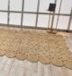 Stylish braided jute rug BR 035 (80x200cm) for hallway or entryway by Ramsha Home