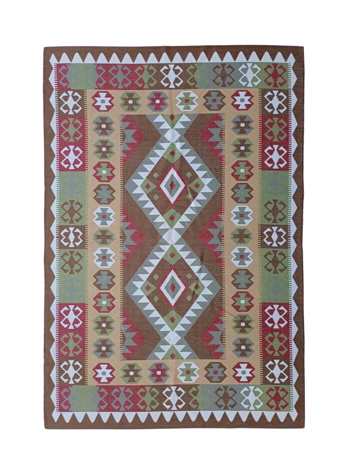 Modern living room home decor digital printed rug DD 015, 60x90cm, enhancing your room's aesthetic appeal by Ramsha Home.