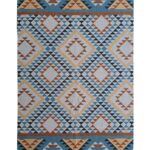 Stylish home decor digital printed rug DD 016, 60x90cm, adding charm to any room by Ramsha Home.