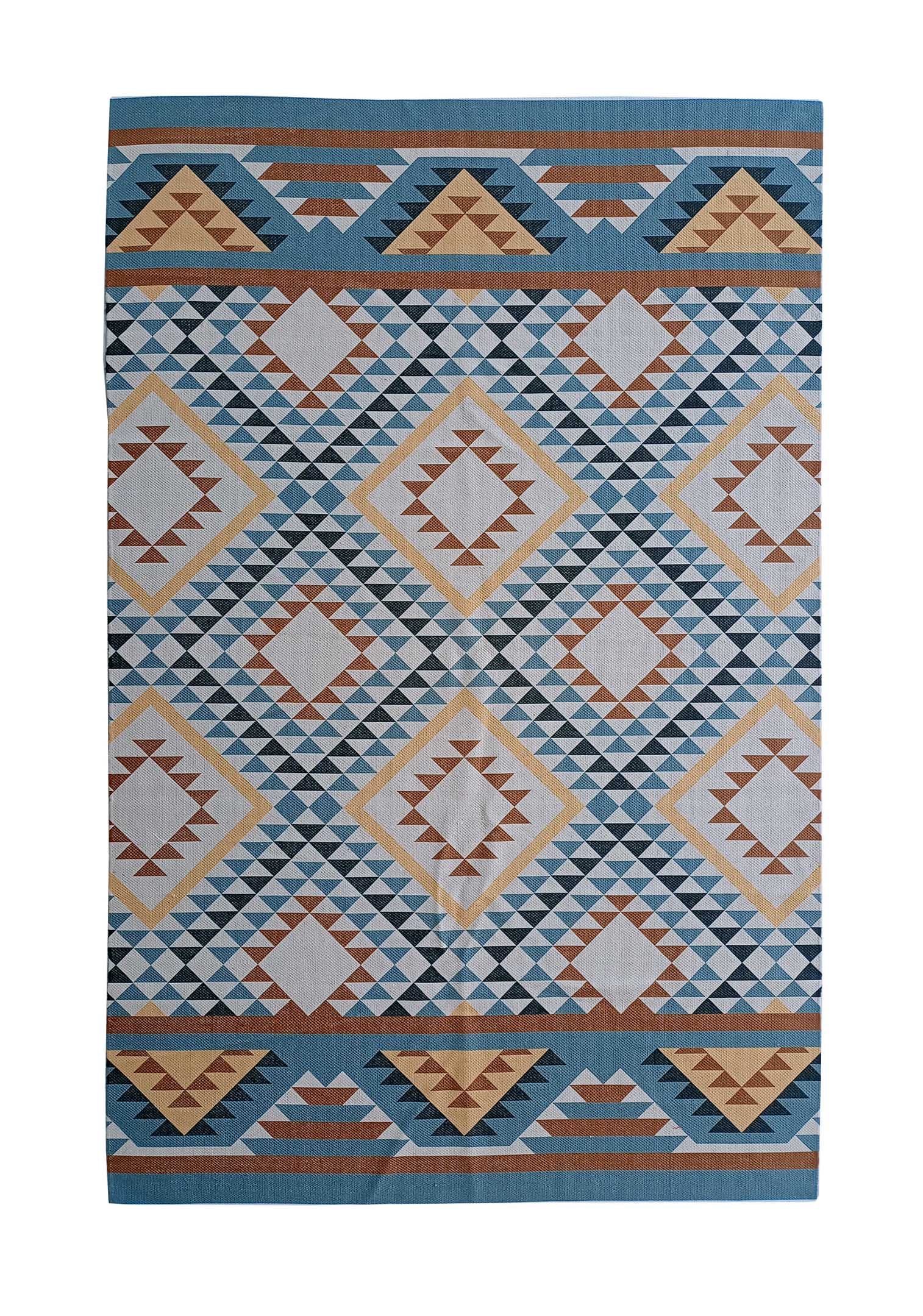 Stylish 60x90cm Home Decor Digital Printed Rug DD 016 by Ramsha Home Stylish home decor digital printed rug DD 016, 60x90cm, adding charm to any room by Ramsha Home.