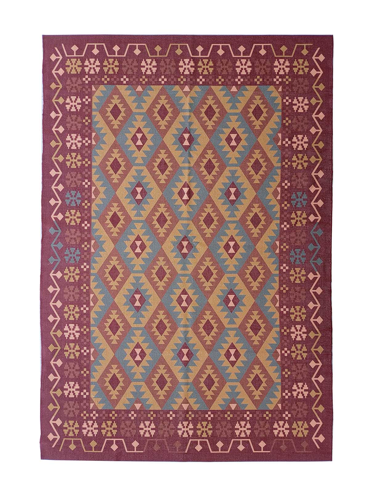 DD 018 Bedroom Decor Digital Printed Rug: Enhancing Your Bedroom Ambiance DD 018 bedroom decor digital printed rug, 60x90cm, enhancing your bedroom's ambiance by Ramsha Home.