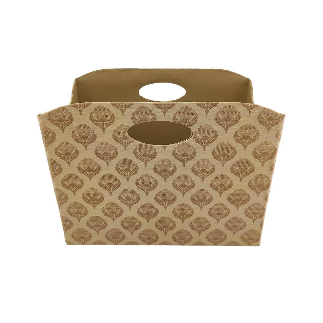 8-3.png Amazing Beige & Gold Polyester Basket - BK 007 (35x20x27cm)
