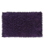 Handmade Purple Color Bathmat - BM 018 (50x80 cm)