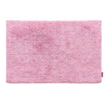 Pink Non-Slip Fluffy Soft Cotton Bathmat - BM 023 (50x80cm)