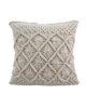 Soft Macrame Cotton Cushion with Filler for Bedroom - CS 167 (45x45cm)