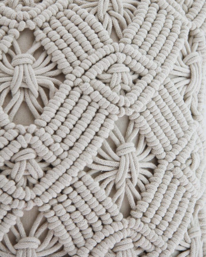 Cotton Cushion with Filler for Bedroom, Living Room, Hallway - CS 164 (45x45cm) - Image 4
