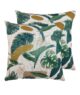 Beautiful Leaf Printed Cushion Cover - CS 010 (40x40cm) - Image 3