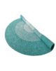 Luxurious Handmade Turquoise & White Color Cotton Braided Rug - BR 002 - Image 2