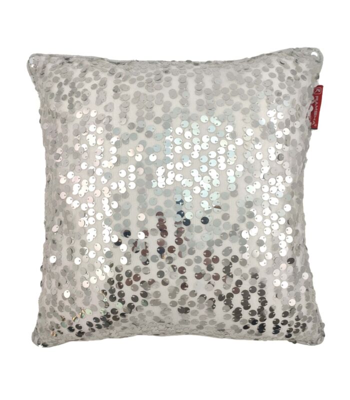 Stunning Natural & White Cushion Cover - CS 012 (40x40cm)