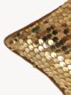 Gold Polyester Shiny Decorative Cushion Cover for Bed, Couch, Sofa, and Car - CS 024 (40x40cm) - Image 2