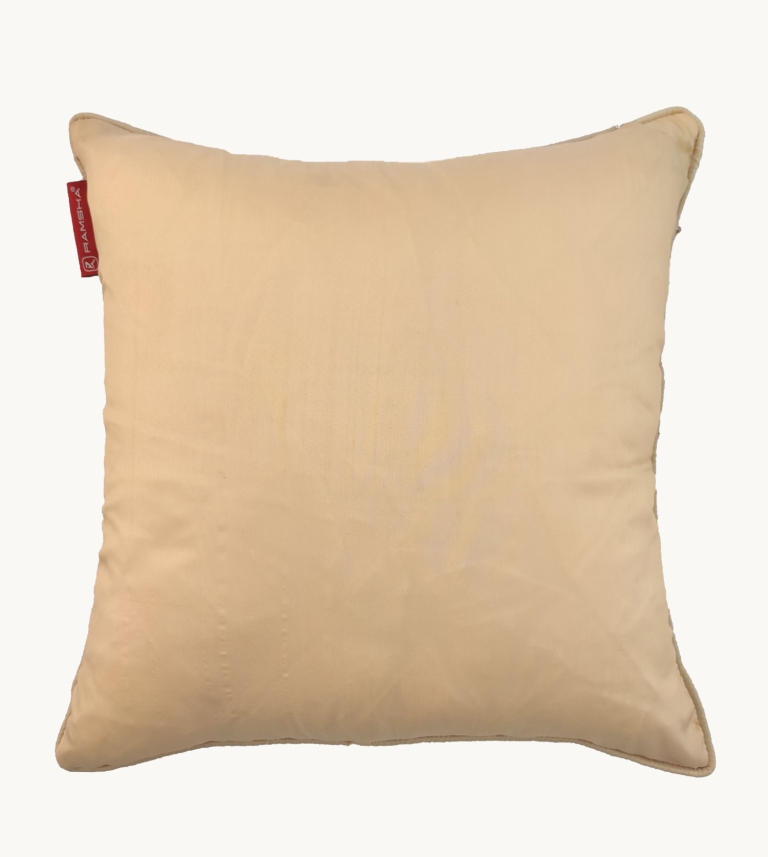 IMG_20211106_164319-2.jpg Beige Polyester Cushion Cover with Sparkling Sequins for Window Seat and Cafe - CS 027 (40x40cm) - الصورة 3