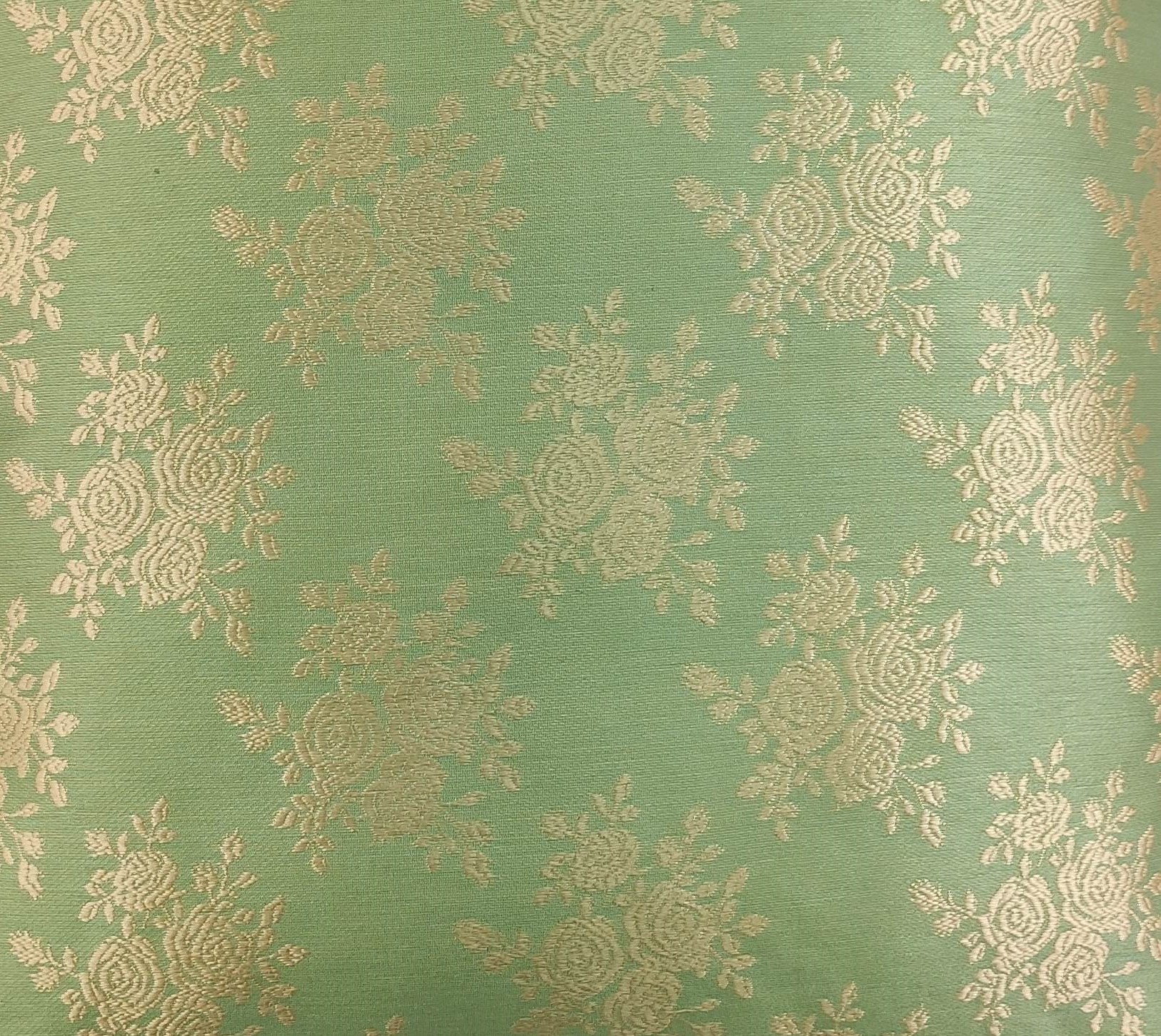 IMG_20211123_115825-2.jpg Light Green Polyester Cushion Cover with Tassels for Bed, Couch, and Sofa - CS 042 (40x40cm) - Image 2