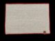 Red and White Cotton Placemat - PM 015 (30x44cm) - Image 4