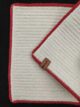 Red and White Cotton Placemat - PM 015 (30x44cm) - Image 2
