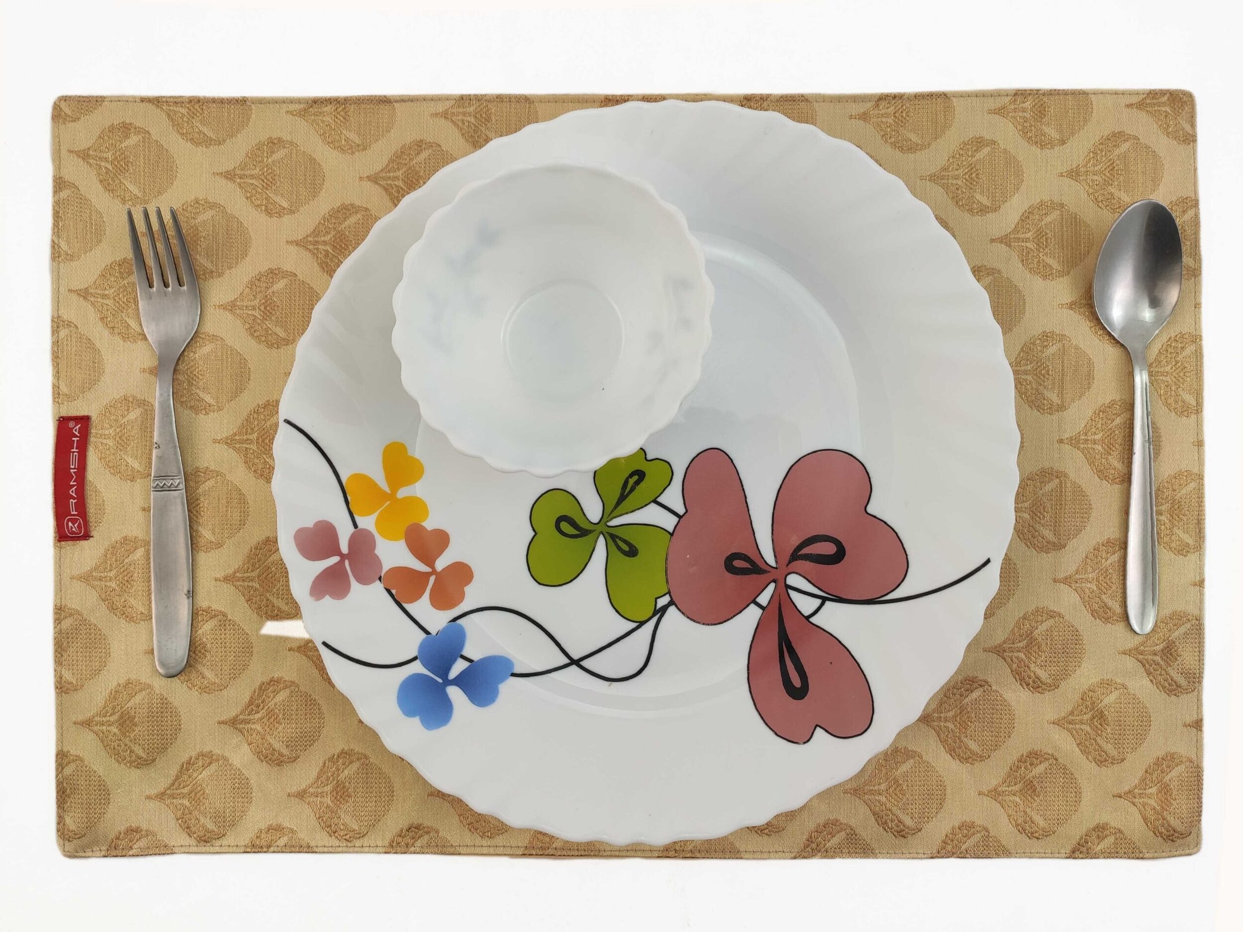 IMG_20211209_143415-c-scaled-1.jpg Natural and Gold Polyester Decor Placemat - PM 024 (30x44cm) - Image 2