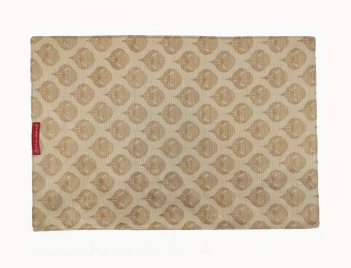 Natural and Gold Polyester Decor Placemat - PM 024 (30x44cm) - Image 3