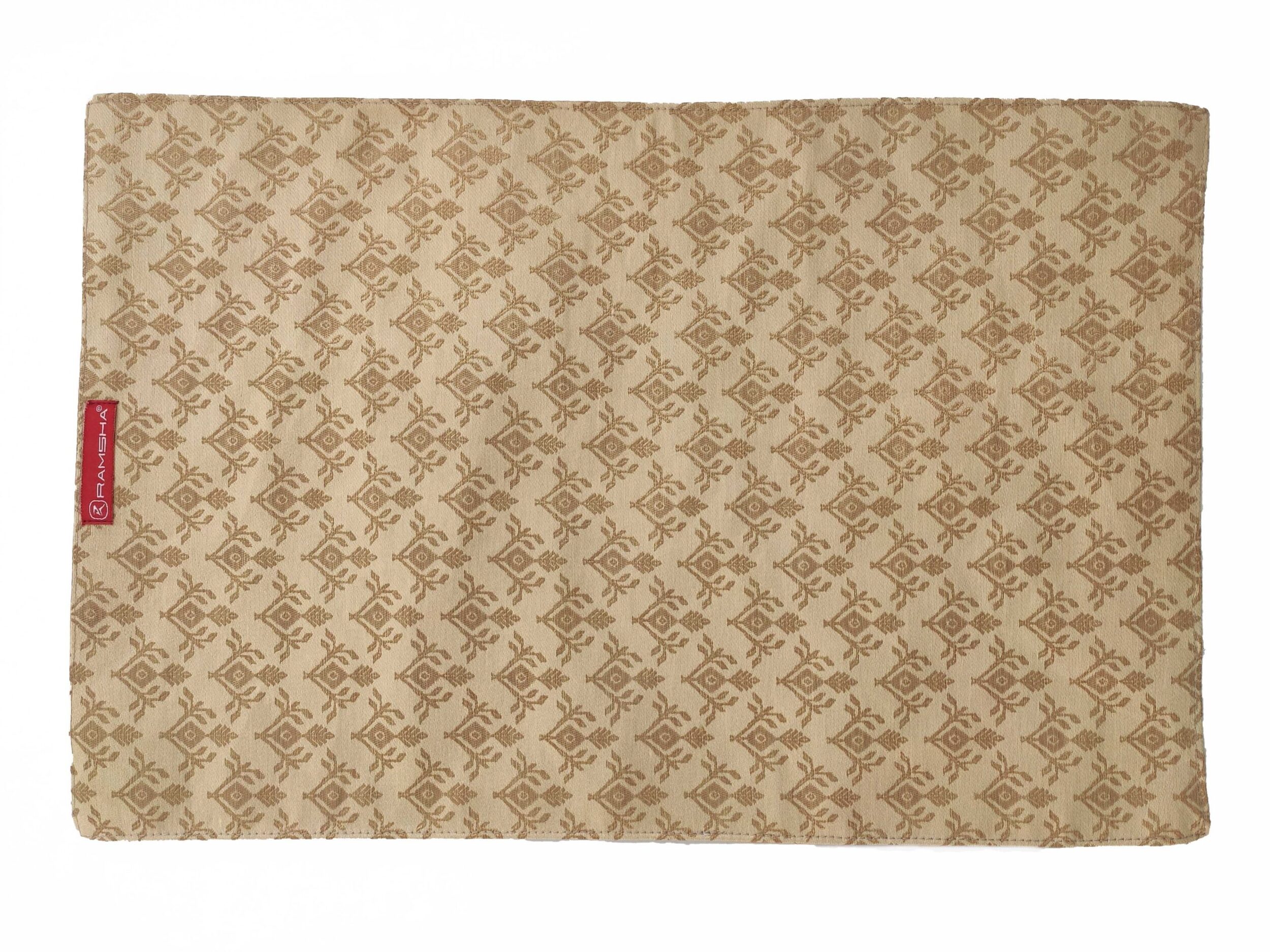 IMG_20211209_143747-scaled-1.jpg Natural and Gold Polyester Placemat - PM 023 (30x44cm) - Image 5