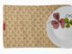 Natural and Gold Polyester Placemat - PM 023 (30x44cm) - Image 3