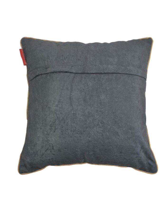 Black and White Polyester Cushion Cover for Living Room, Floor, and Sofa - CS 072 (45x45cm) - Image 3