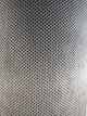 Black and White Color Polyester Velvet Pouf for Drawing Room - PF 026 (30x35x35cm) - الصورة 2