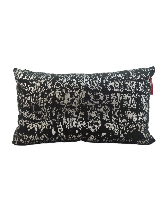Black Home Decor Velvet Cushion - CS 095 (30x50cm) - Image 1
