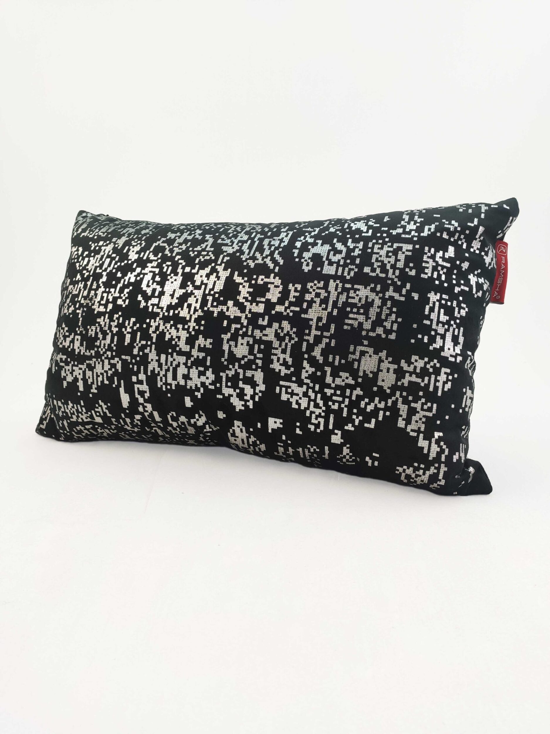 IMG_20220112_102552-scaled-1.jpg Black Home Decor Velvet Cushion - CS 095 (30x50cm) - Image 2
