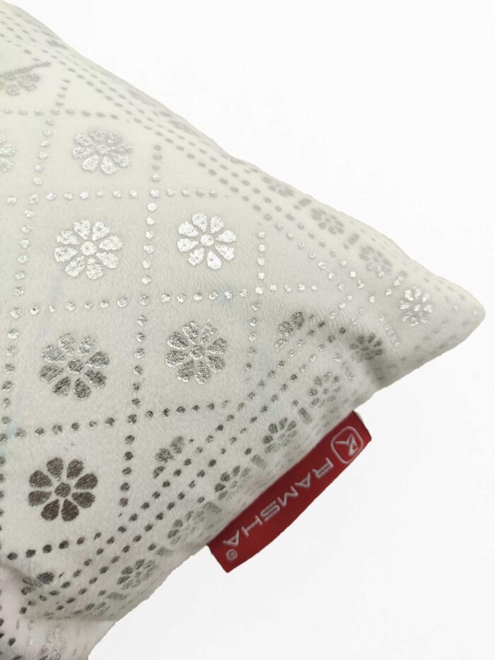 White Velvet Cushion - CS 096 (30x50cm) - Image 3