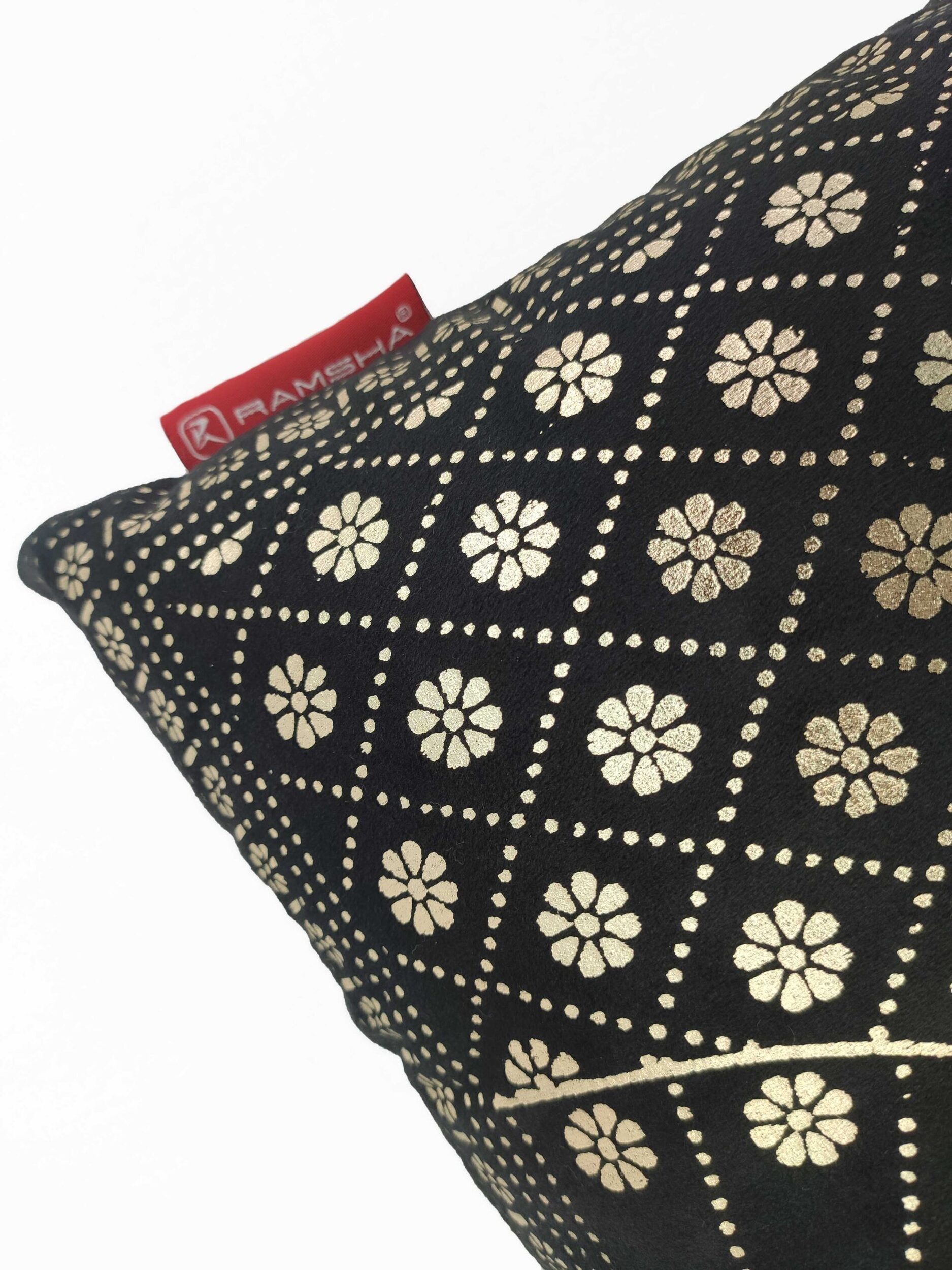 IMG_20220112_103436-scaled-1.jpg Decorative Black Velvet Cushion - CS 098 (30x50cm) - الصورة 3