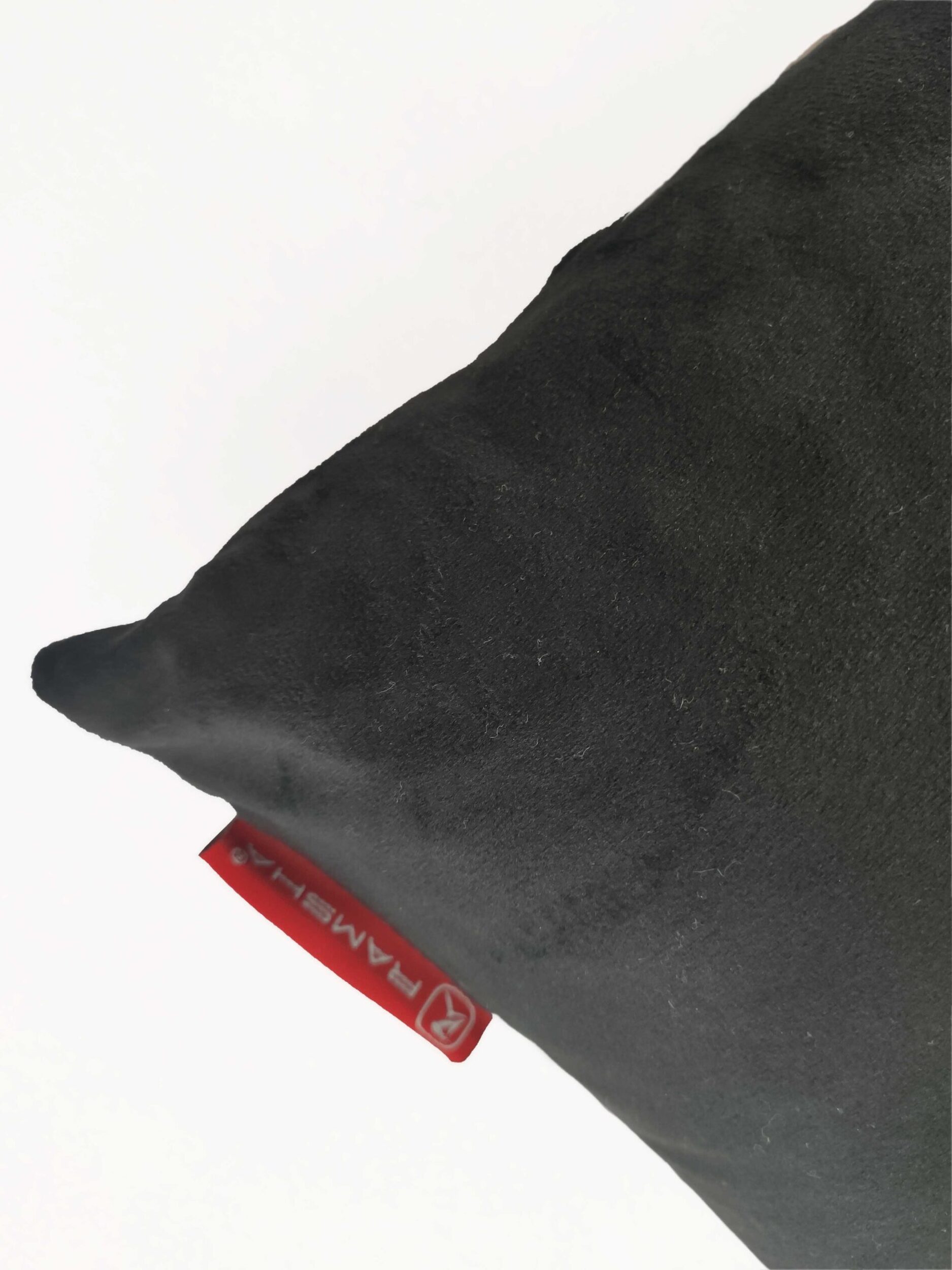 IMG_20220112_103525-scaled-1.jpg Beautiful Design Velvet Black Cushion - CS 094 (30x50cm) - الصورة 5