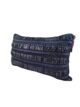 Dark Blue Shiny & Sparkling Polyester Cushion Cover with Filler for Party and Playroom - CS 079 (30x50cm) - Image 3