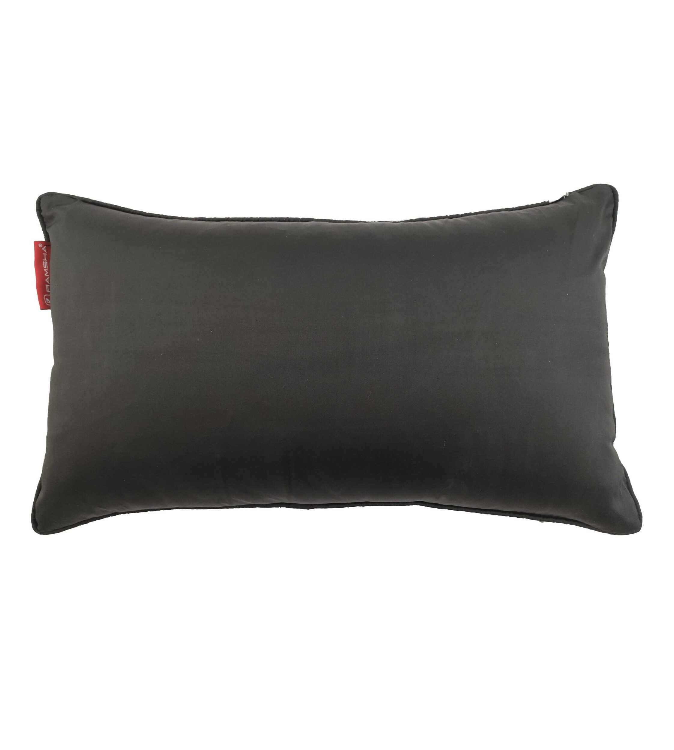 IMG_20220112_151633-1-scaled-1.jpg Black & Green Color Polyester Cushion with Filler for Living Room, Hallway - CS 082 (30x50cm) - الصورة 4