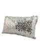 Natural & White Color Sequence Polyester Cushion with Filler for Floor, Bed, Couch - CS 087 (30x50cm) - Image 2