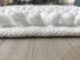 Bleach White Non-Slip Fluffy Soft Cotton Bathmat - BT 007 (60x90cm) - Image 3