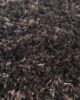 Fluffy brown dining room shaggy rug MPV 04 60x180cm by Ramsha Home