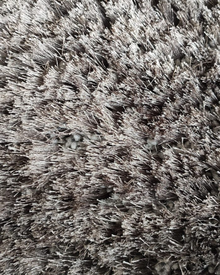 ⁦Shaggy Grey Color Doormat for Entry - MPV 05 (50x80cm)⁩ - الصورة ⁦2⁩