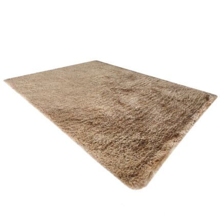 Beige color shaggy rug MPV 03 for playroom, 170x240cm, soft and stylish by Ramsha Home.