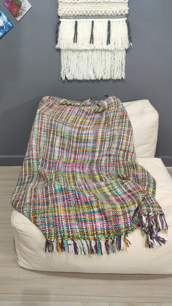 IMG_20220121_145757.jpg Multi Color Home Decor Throw - Assorted (125x150cm)