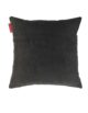Black & Gold Color Handmade Leather Cushion with Filler - CS 092 (45x45cm) - Image 4