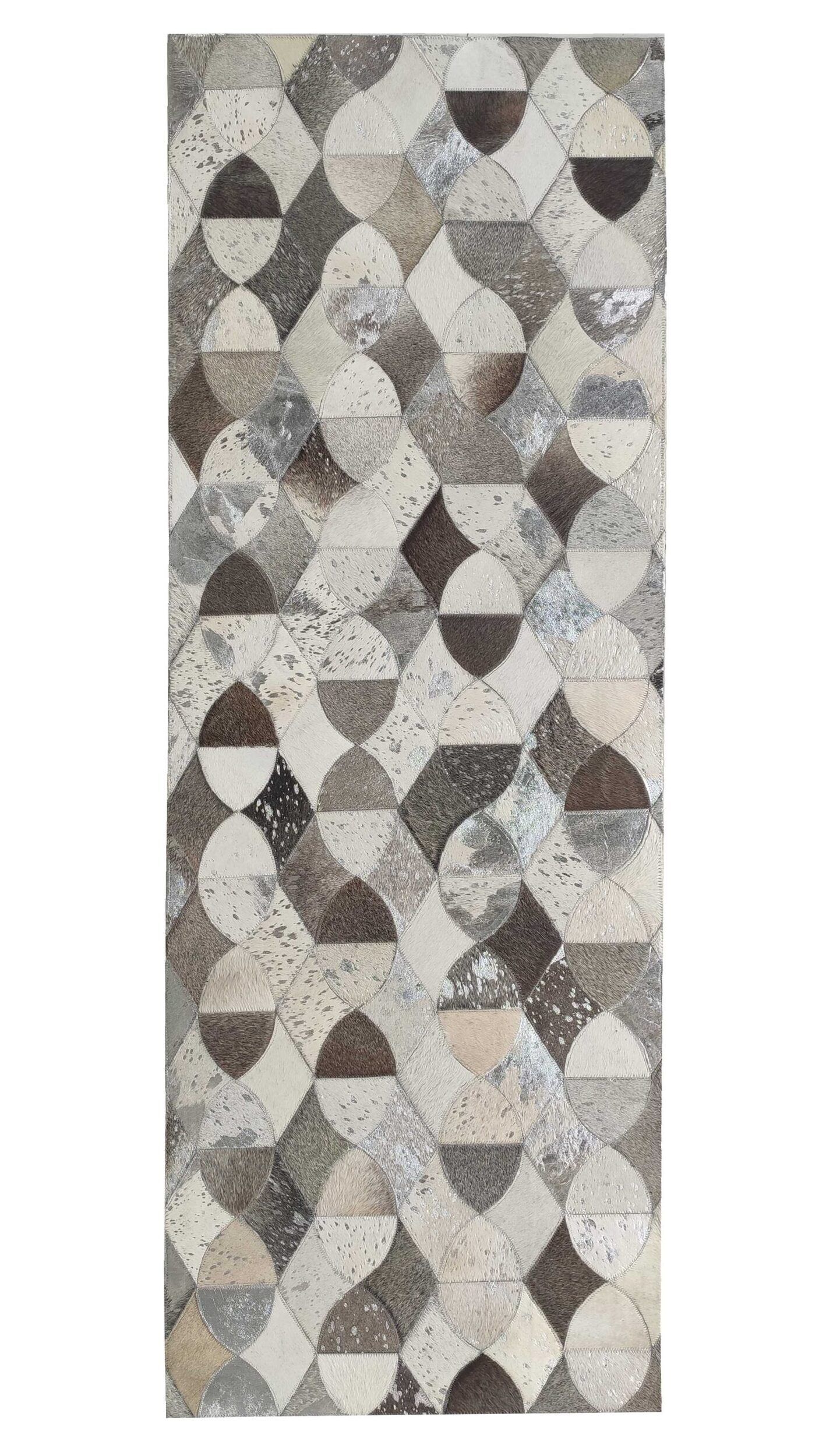 IMG_20220127_113137-scaled-1.jpg Delightful Modern Grey Color Leather Rug - LR 008 (60x180cm)