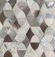 Delightful Modern Grey Color Leather Rug - LR 008 (60x180cm) - Image 6