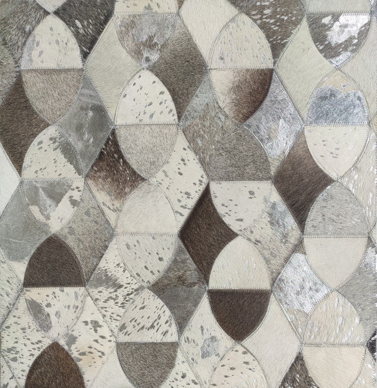 IMG_20220127_113245-1.jpg Delightful Modern Grey Color Leather Rug - LR 008 (60x180cm) - Image 6