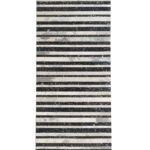 Delightful Entryway Grey Leather & Wool Rug - LR 009 (80x200cm)