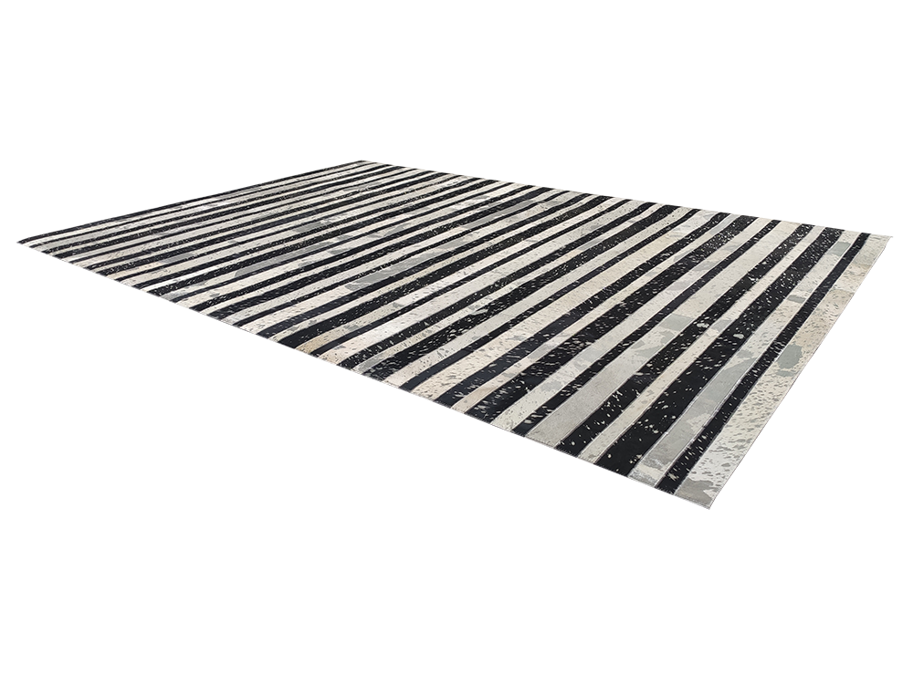 IMG_20220127_121005-1.png Charming Grey Color Entryway Decor Leather & Wool Rug - LR 009 (200x300cm) - Image 6