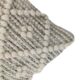 Natural & Black Color Home Decor Handmade Cushion - CS 048 (45x45cm) - Image 3