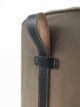 Brown Color Polyester Pouf with Leather Handle for Study Room - PF 024 (40x40x50cm) - الصورة 3