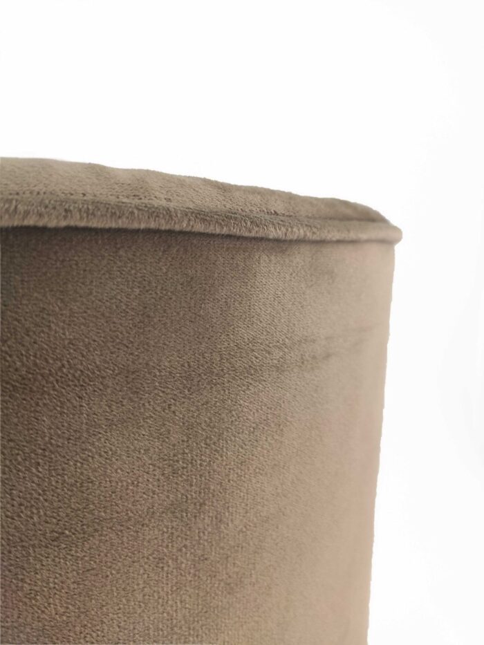 Brown Color Living Room Pouf with Handle - PF 023 (40x40x40cm) - Image 5