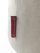 Cream Color  Comfort Polyester Pouf with Leather Handle - PF 022 (30x35x35cm) - Image 4