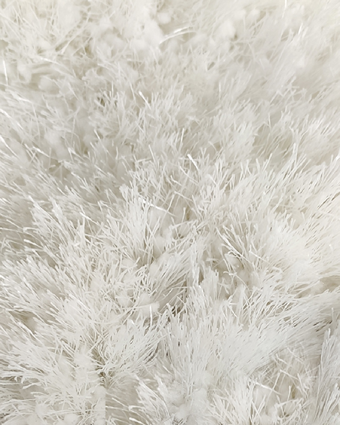 IMG_20220209_120230.jpg White Color Entryway Decor Shaggy Rug - MPV 01 (60x180cm) - Image 2
