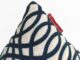 Blue & White Color Embroidery Cotton Cushion with Filler for Bedroom, Couch, and Car - CS 118 (45x45cm) - Image 4