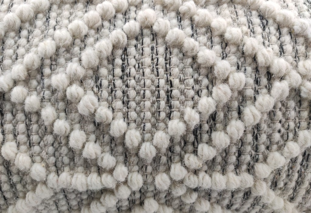IMG_20220210_162542.jpg Natural and Black Handmade Cotton and Wool Woven Cushion for Home Decor - CS 051 (30x90cm) - Image 4